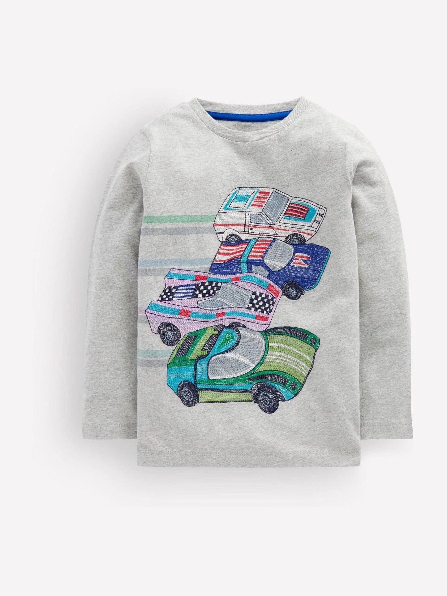Dsiney Kidz - Boden Grey Longsleeve Superstitch T-Shirt image 1