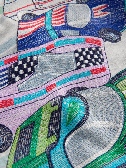Dsiney Kidz - Boden Grey Longsleeve Superstitch T-Shirt image 3