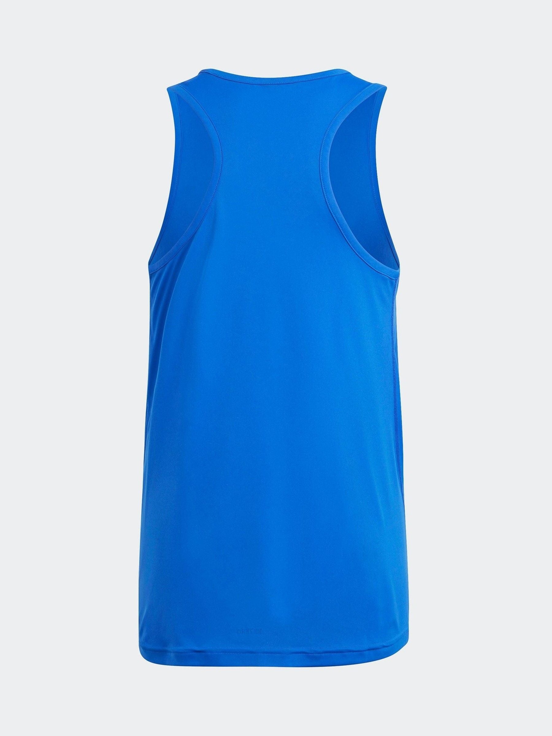 Dsiney Kidz - adidas Blue Team Kids Tank Top image 2