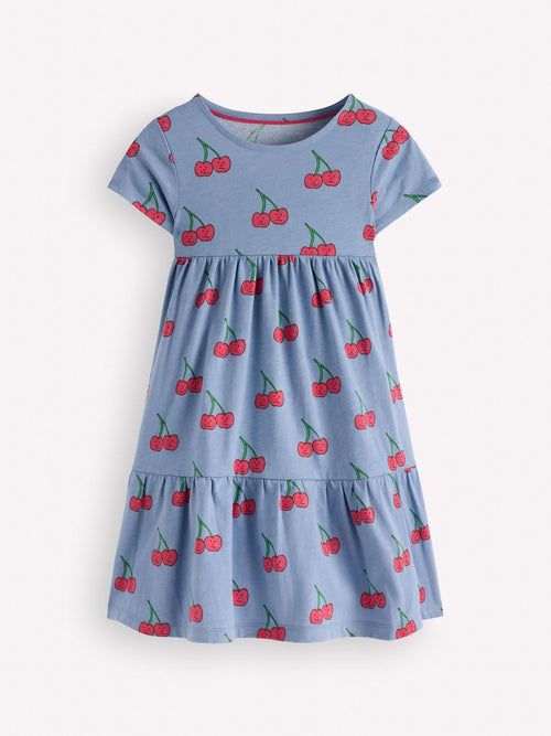 Dsiney Kidz - Boden Blue Ariel Twirly Jersey Dress image 1