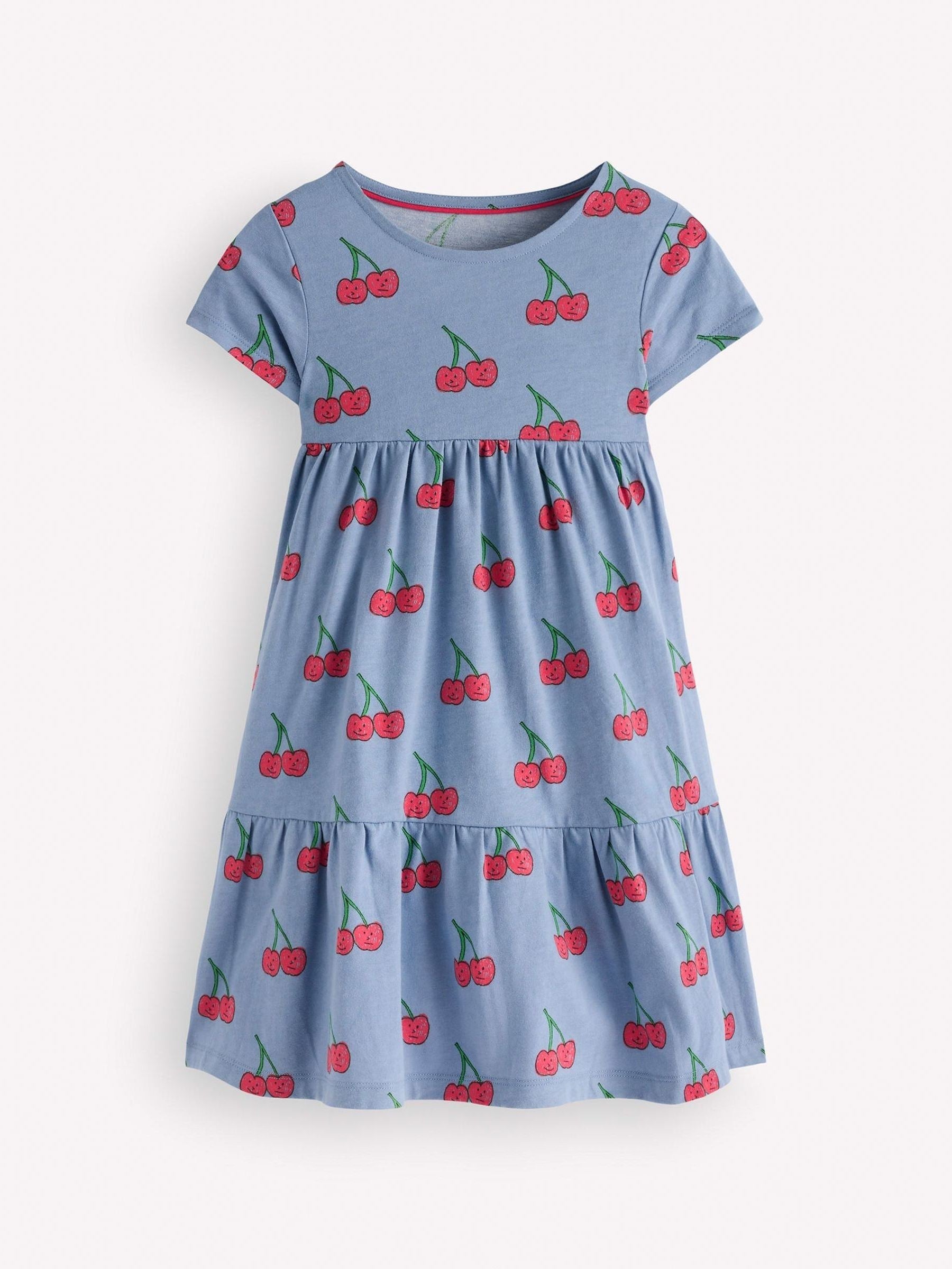 Dsiney Kidz - Boden Blue Ariel Twirly Jersey Dress image 1