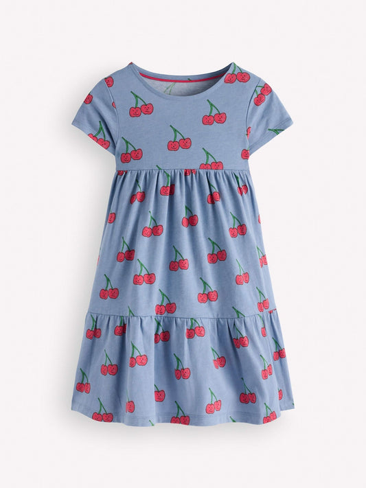Dsiney Kidz - Boden Blue Ariel Twirly Jersey Dress image 1