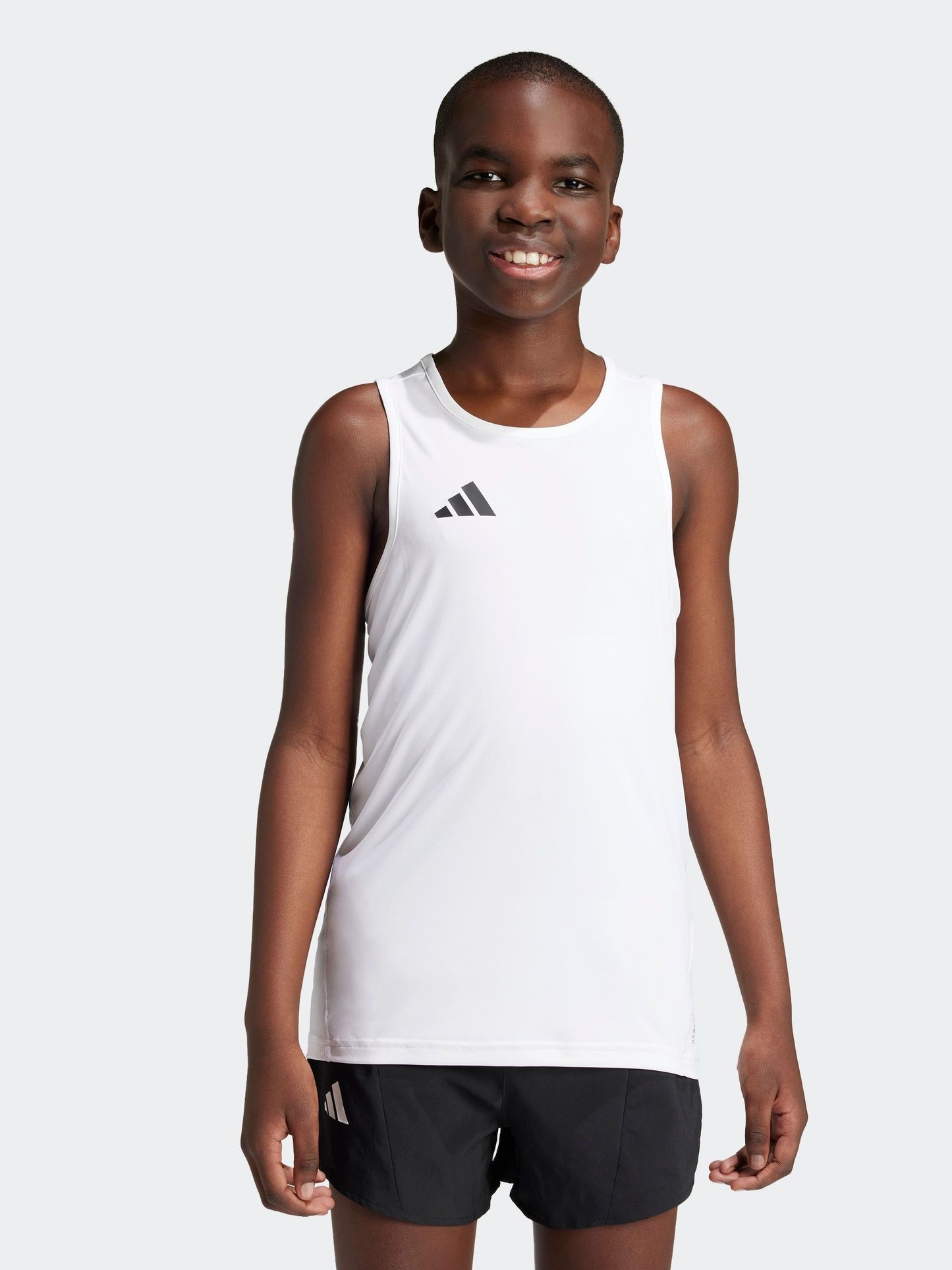 Dsiney Kidz - adidas White Team Kids Tank Top image 1