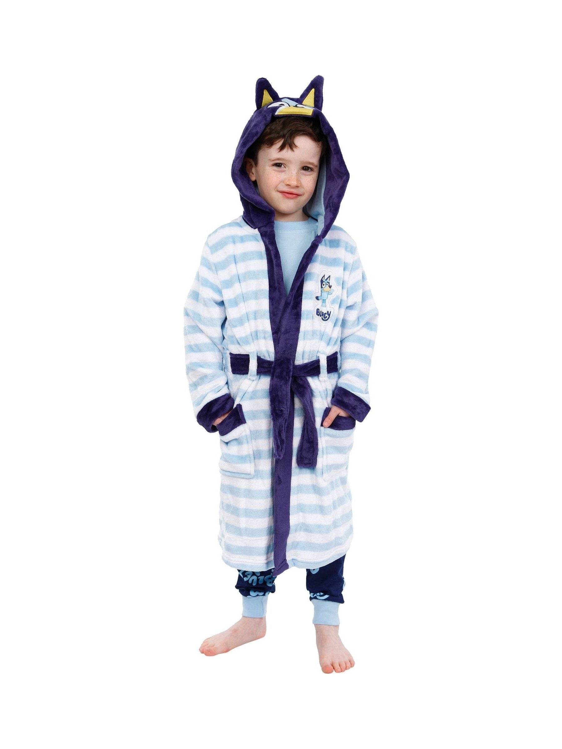 Character White Bluey Dressing Gown image 5