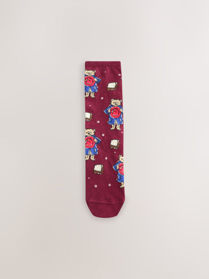 Paddington Bear Licensed Ankle Socks 4 Pack - image 3