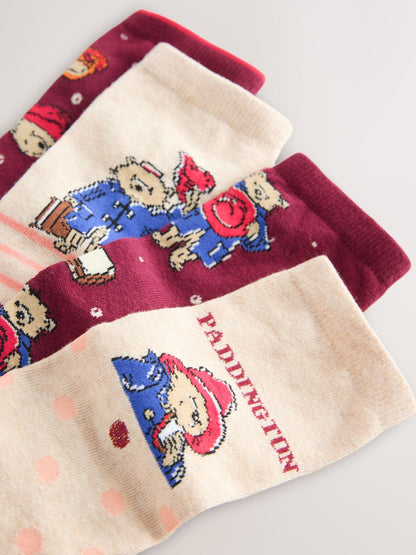 Paddington Bear Licensed Ankle Socks 4 Pack - image 6