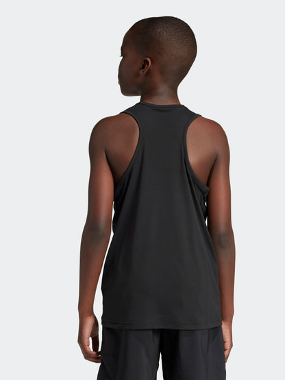 Dsiney Kidz - adidas Black Team Kids Tank Top image 2
