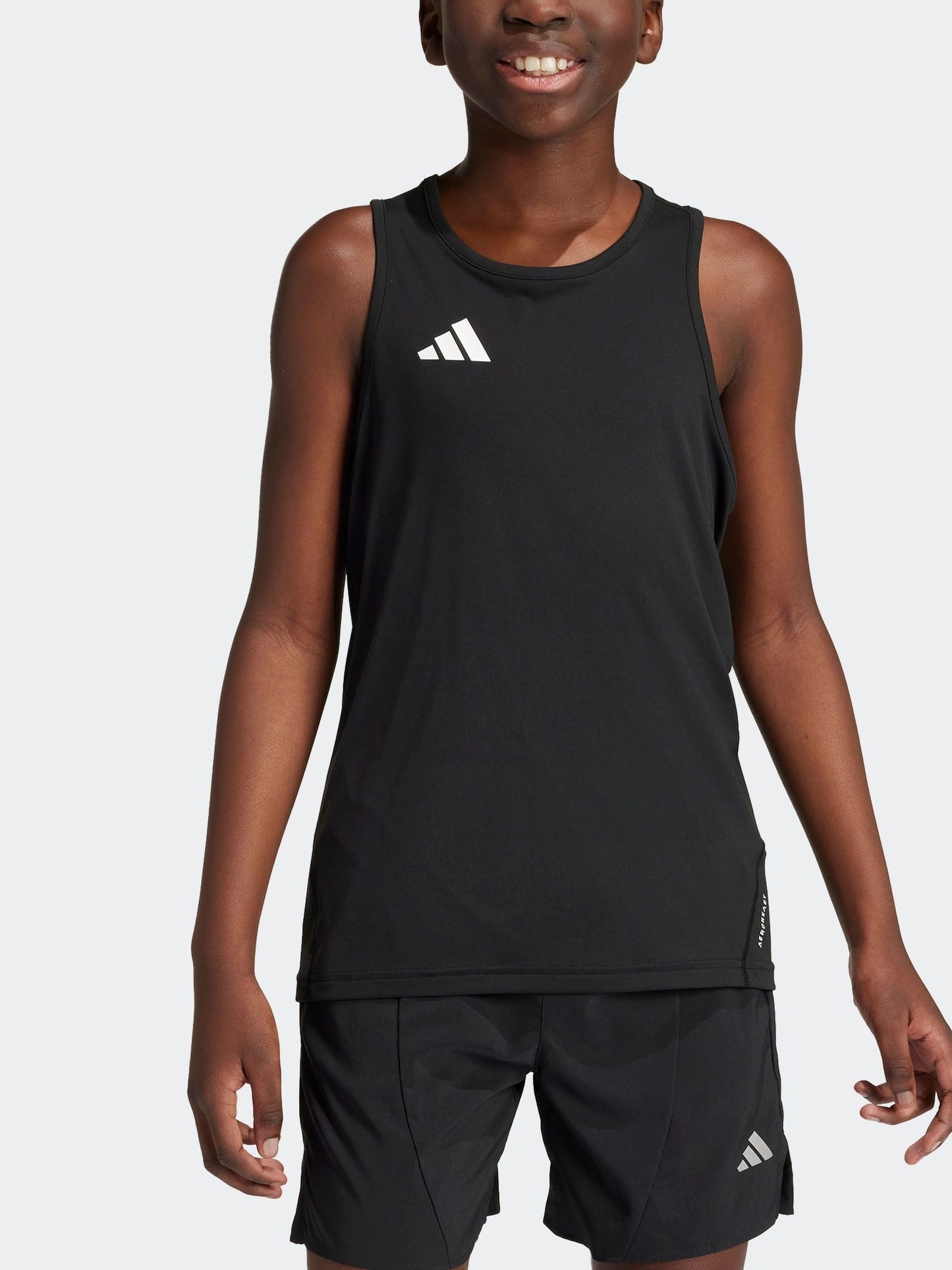 Dsiney Kidz - adidas Black Team Kids Tank Top image 3
