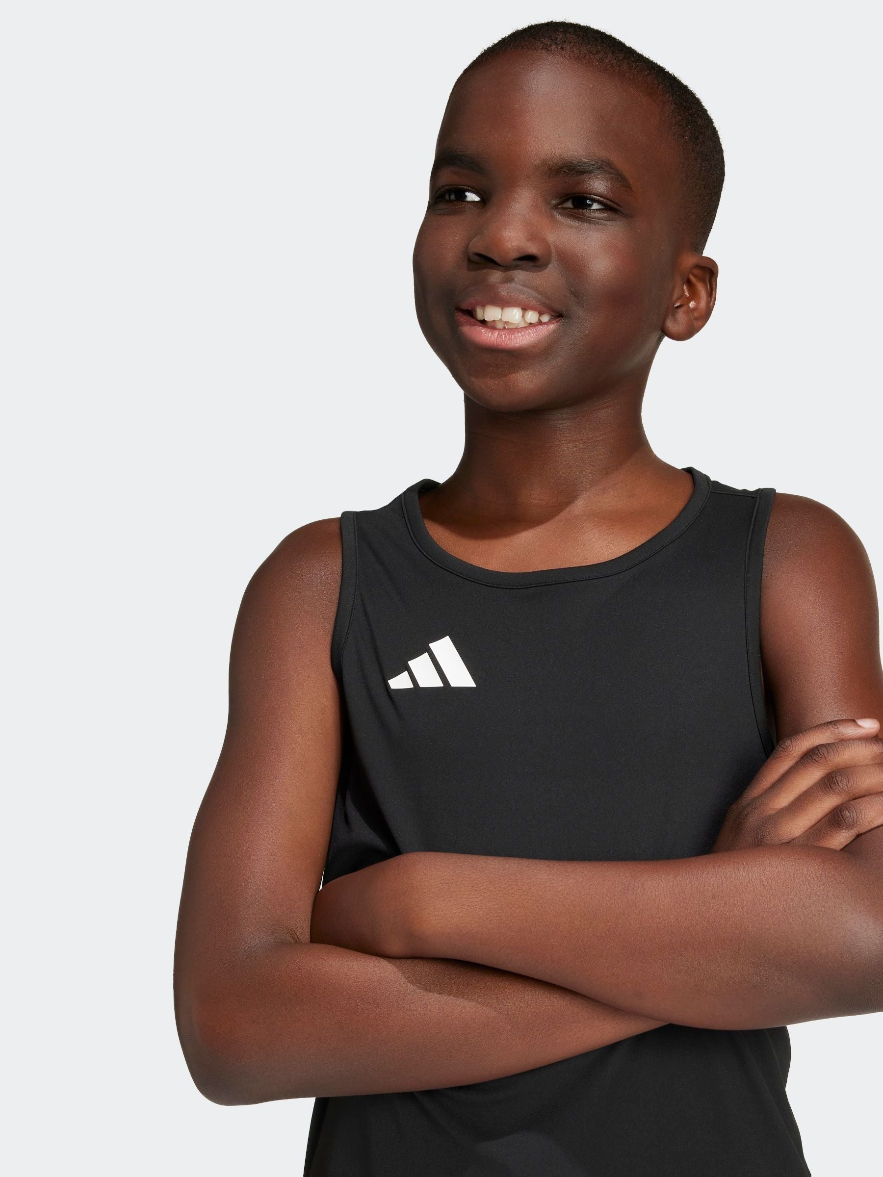 Dsiney Kidz - adidas Black Team Kids Tank Top image 5