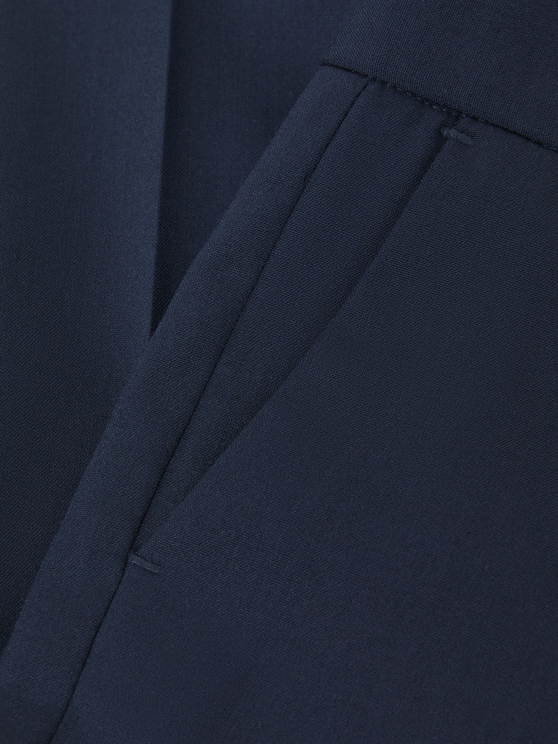 Reiss Navy Hope 3-9 yrs Wool Blend Adjustable Trousers image 6