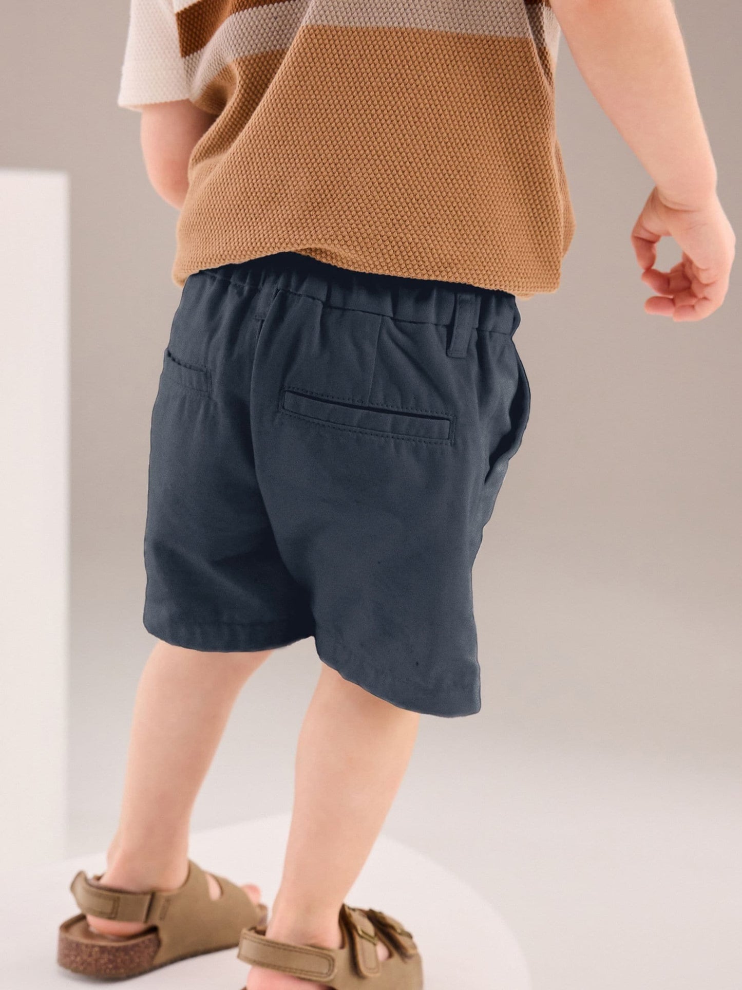 Dsiney Kidz - Navy Chino Shorts (3mths-7yrs) image 3