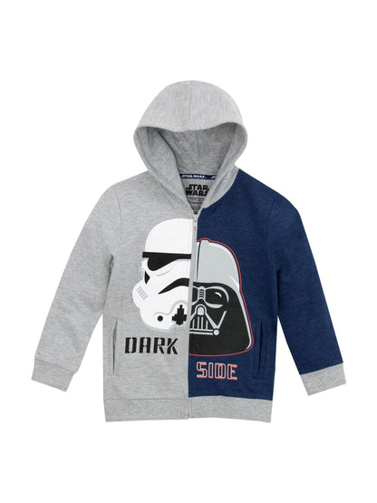 Dsiney Kidz - Character Grey Star Wars Zip Up Hoodie image 1