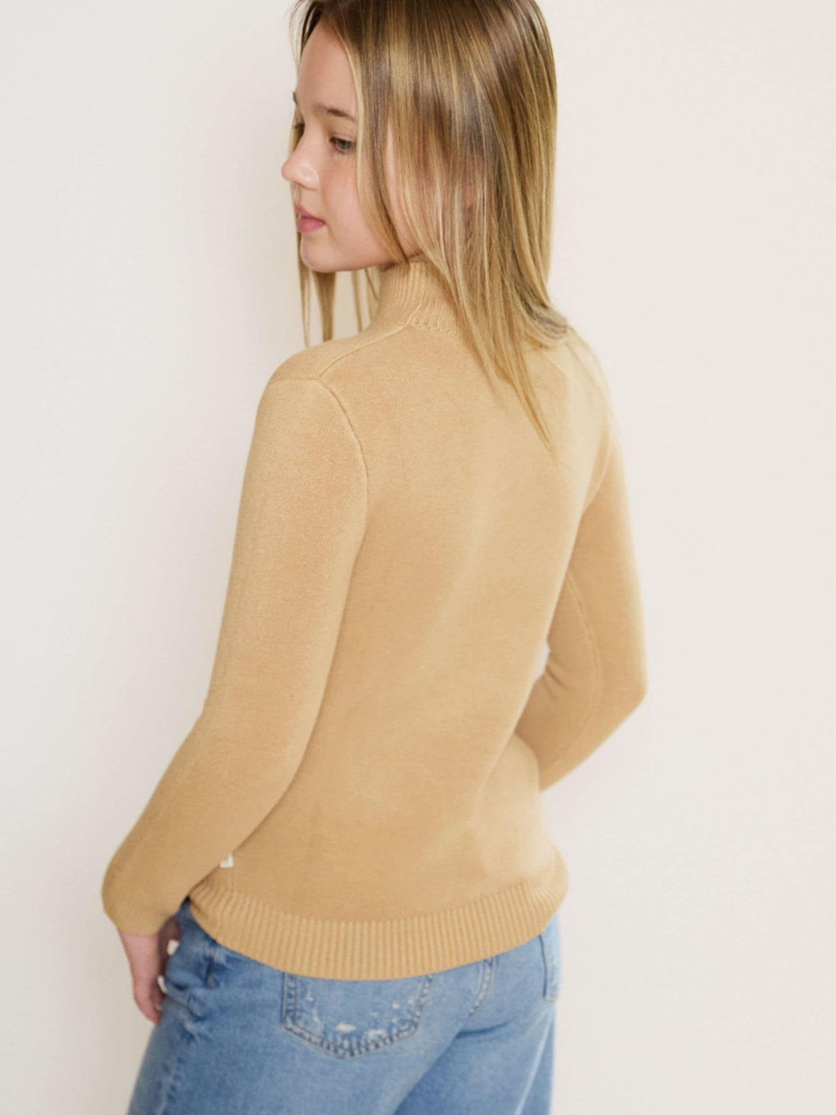 The Little Tailor Natural Snow Princess Text Ski Jumper - image 5