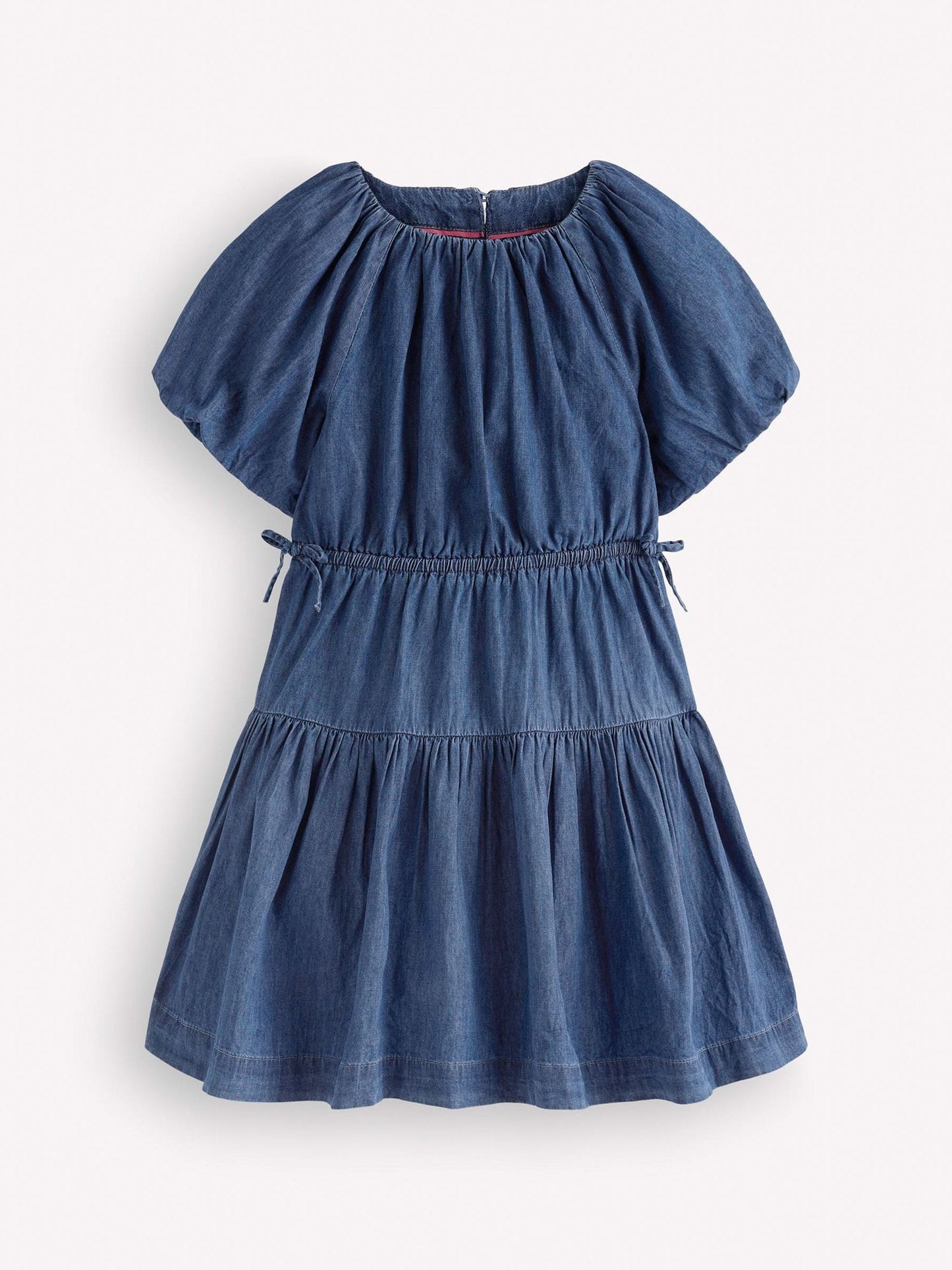 Dsiney Kidz - Boden Blue Bow Waist Woven Dress image 1