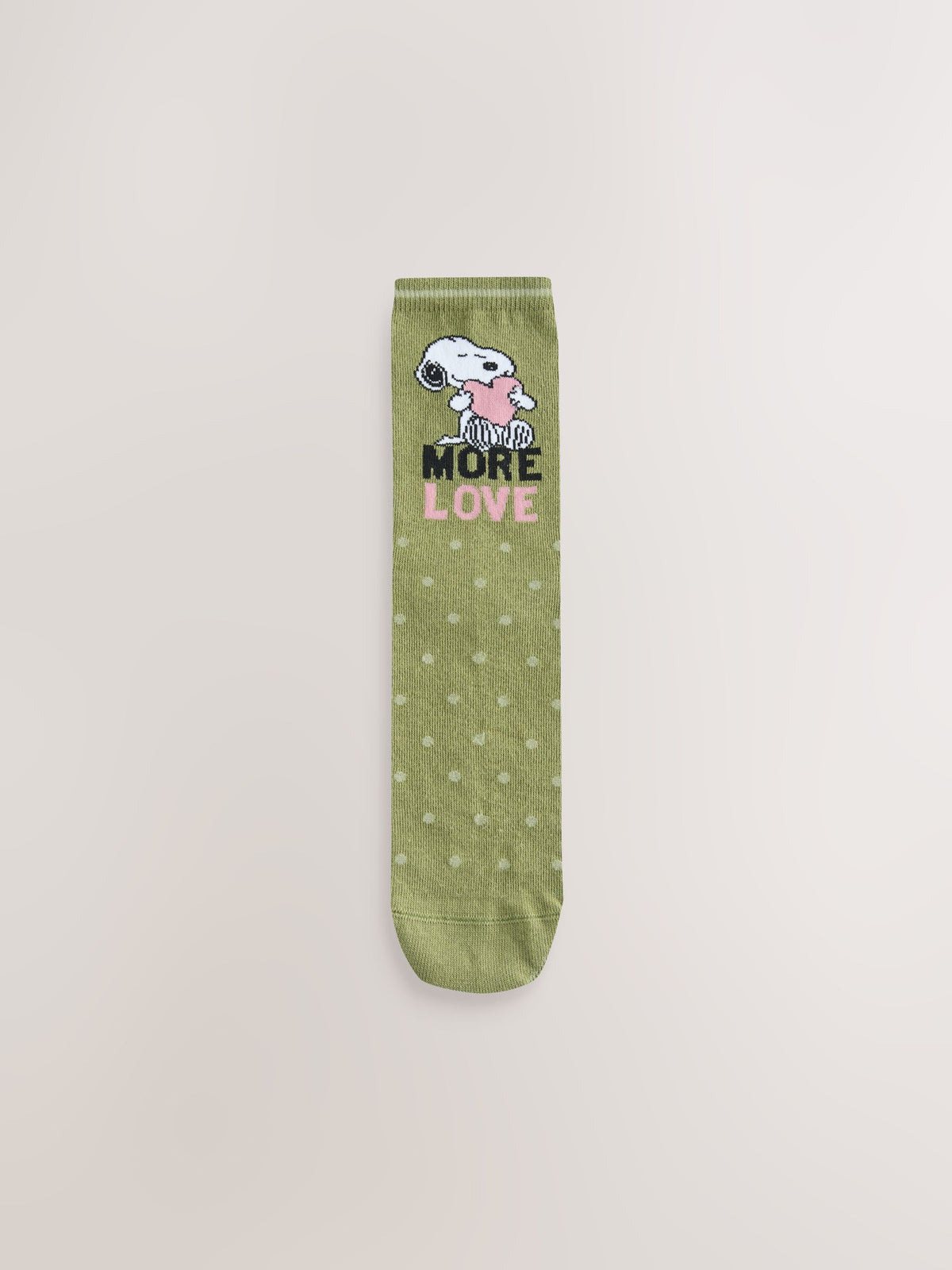 Rust Brown/Green/Pink Snoopy Licensed Ankle Socks 4 Pack - image 5