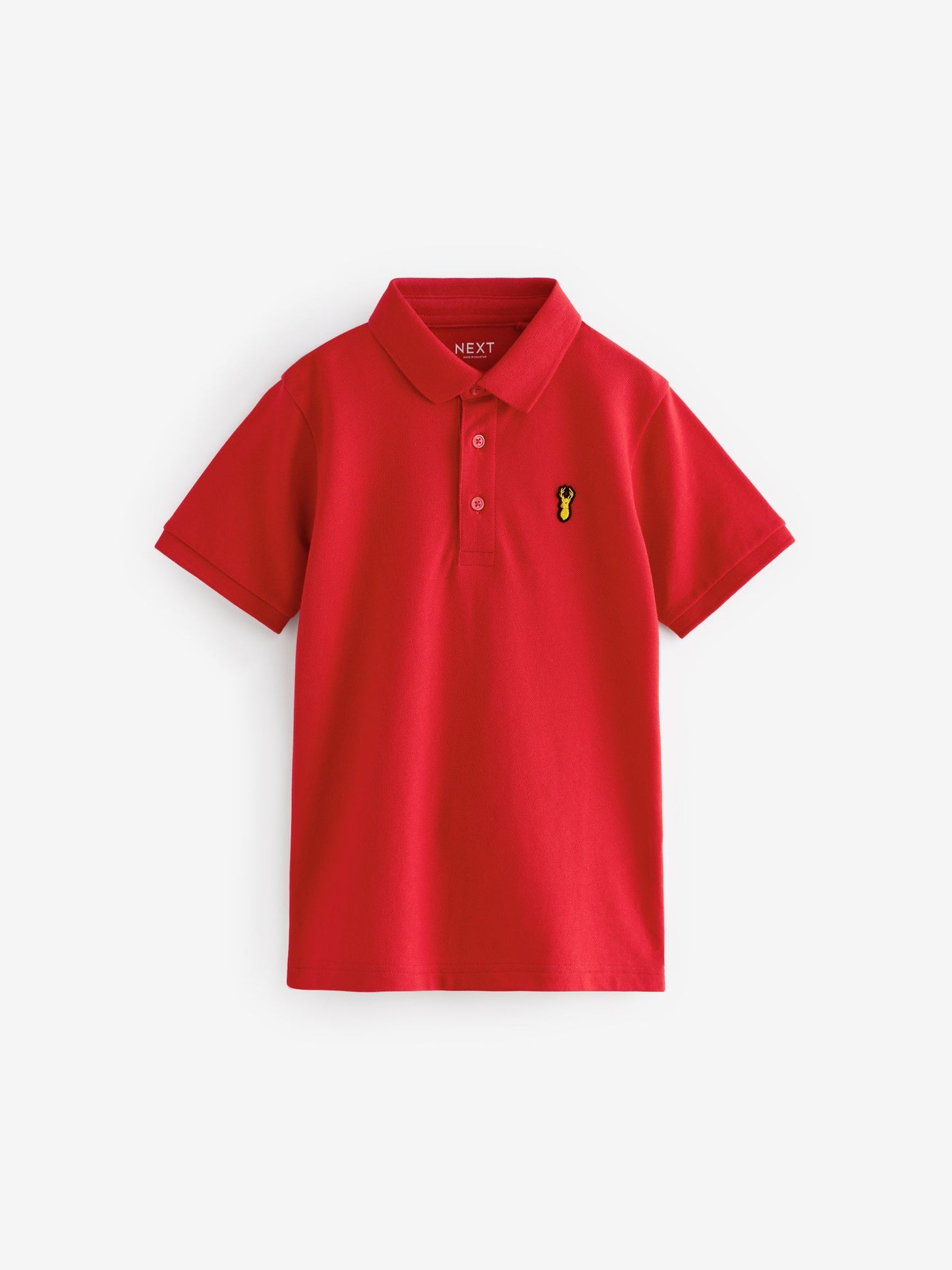 Dsiney Kidz - Stag Red Short Sleeve Polo Shirt (3-16yrs) image 1