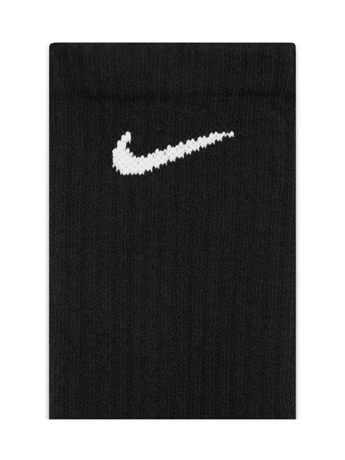 Nike Black Crew Everyday Cushioned Socks 6 Pack - image 4