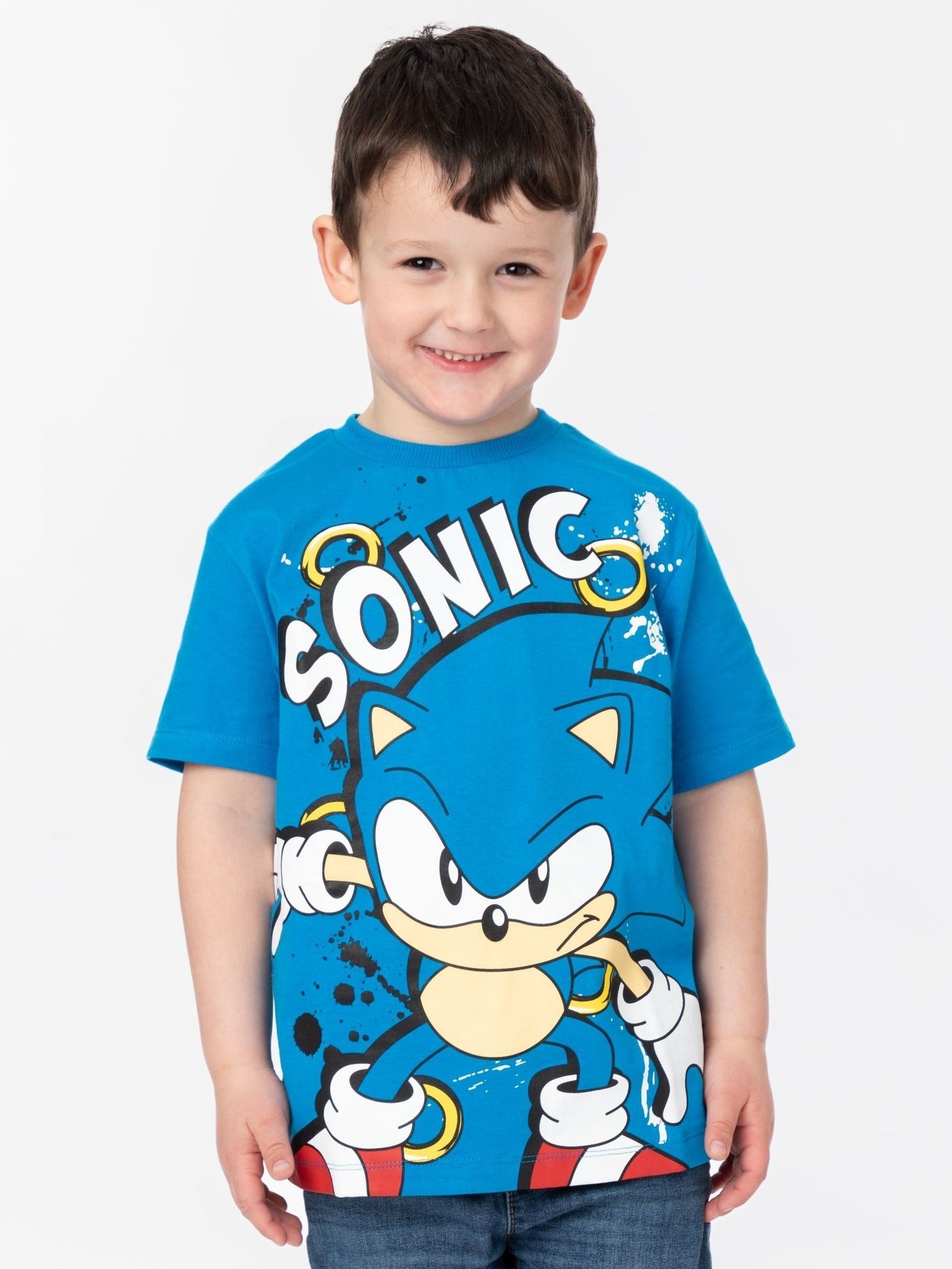 Vanilla Underground Red Sonic 100% Cotton T-Shirts 2 Pack image 3