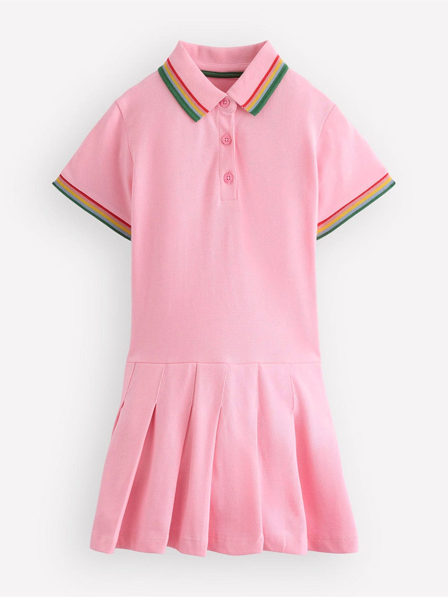 Boden Pink Pique Jersey Dress image 3
