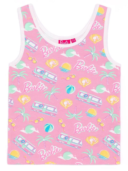 Dsiney Kidz - Vanilla Underground Pink Barbie Girls Top & Short 2 Piece Set image 2
