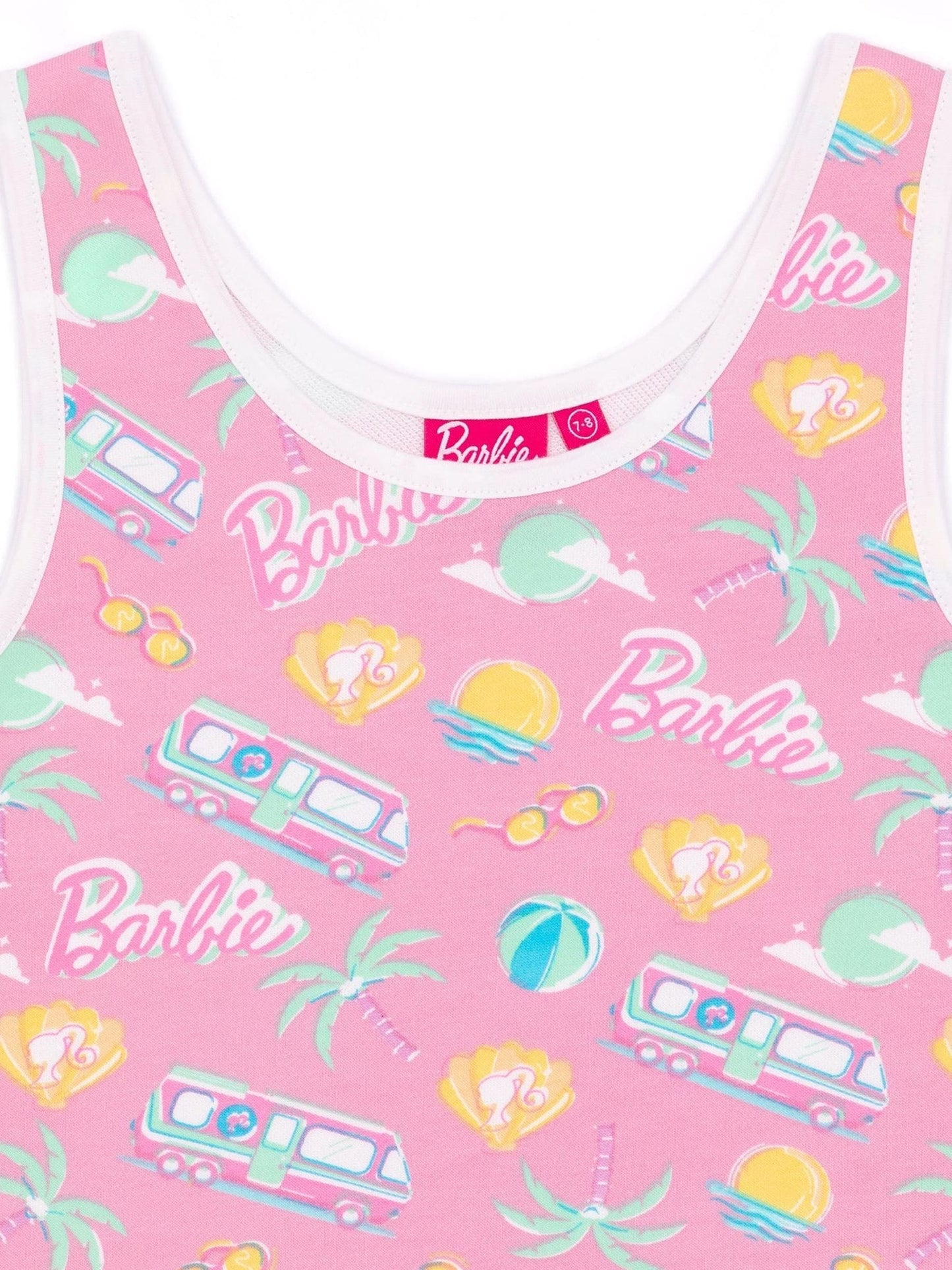 Dsiney Kidz - Vanilla Underground Pink Barbie Girls Top & Short 2 Piece Set image 4