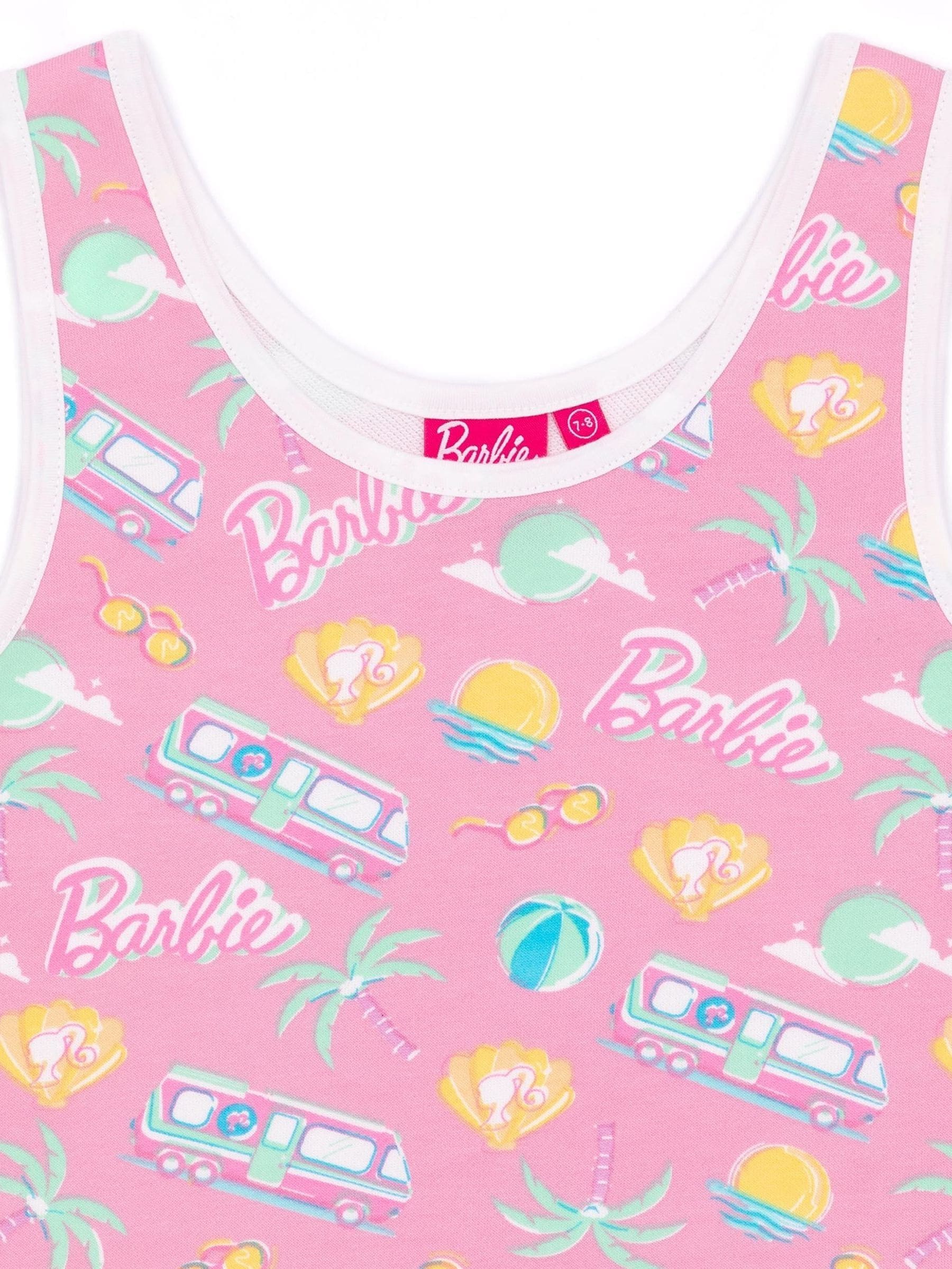 Dsiney Kidz - Vanilla Underground Pink Barbie Girls Top & Short 2 Piece Set image 4