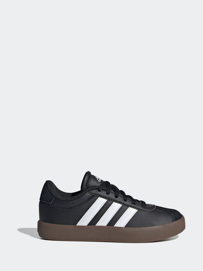 adidas Black/Tan VL Court 3.0 Trainers image 1