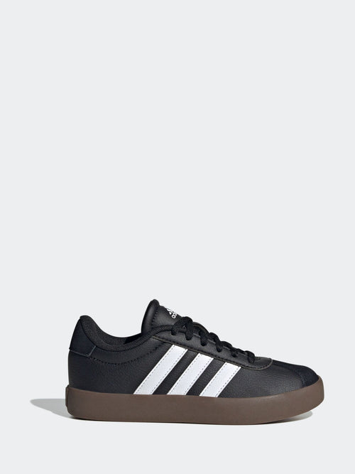 adidas Black/Tan VL Court 3.0 Trainers image 1