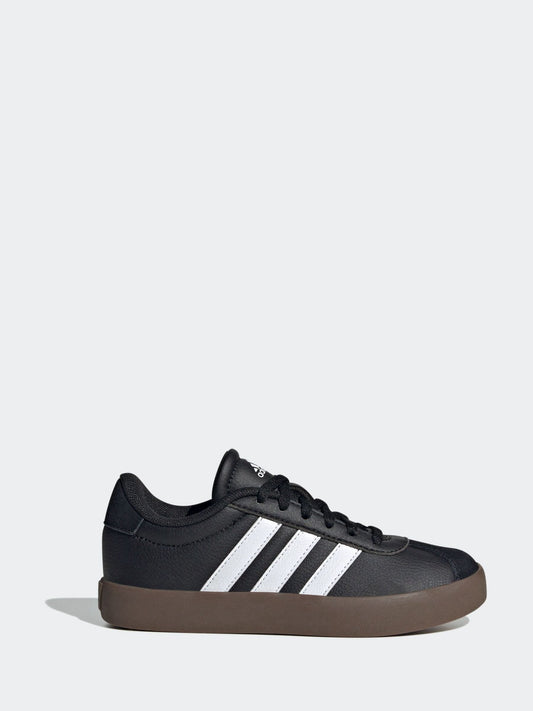 adidas Black/Tan VL Court 3.0 Trainers image 1