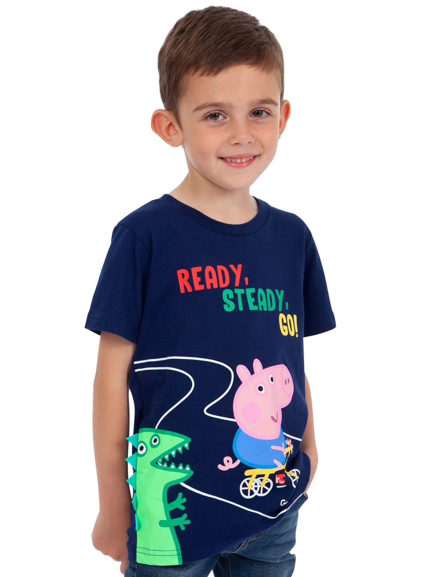 Character Navy George 100% Cotton T-Shirt image 7