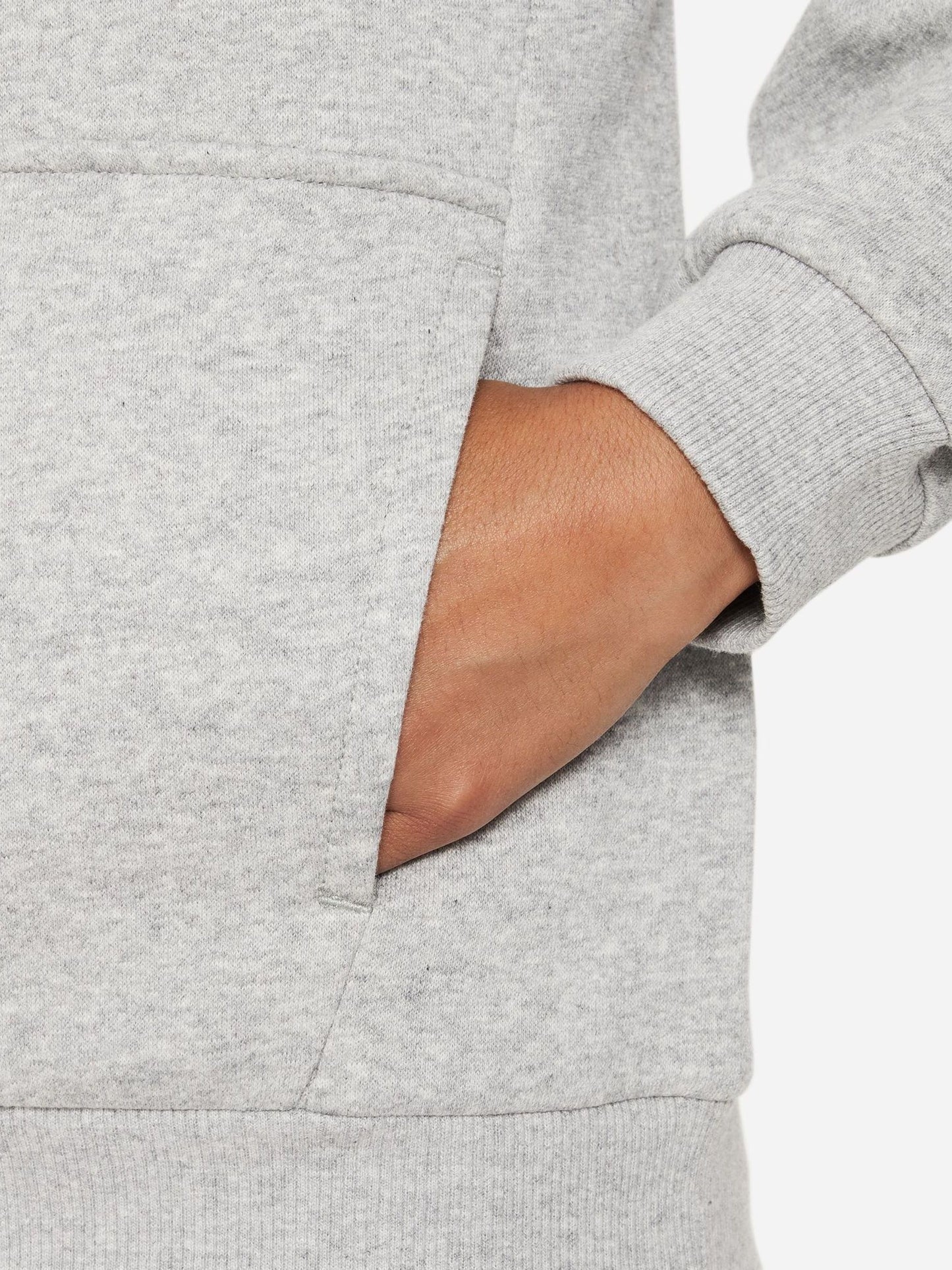 Dsiney Kidz - Nike Dark Grey Heather Club Fleece Logo Hoodie image 5