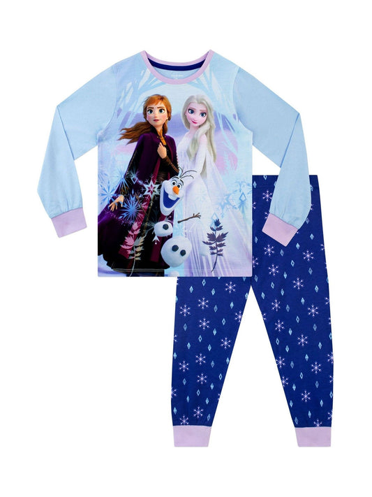 Character Blue Disney Frozen Dressing Gown And Pyjamas Set image 2