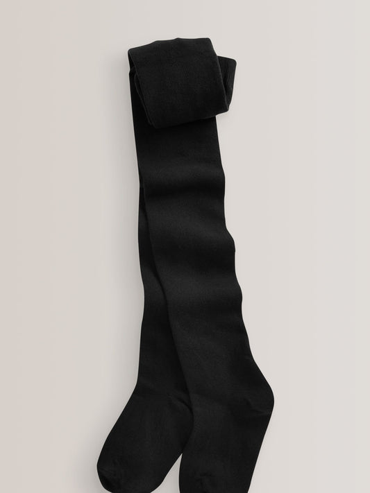 Black Premium School Tights image 1