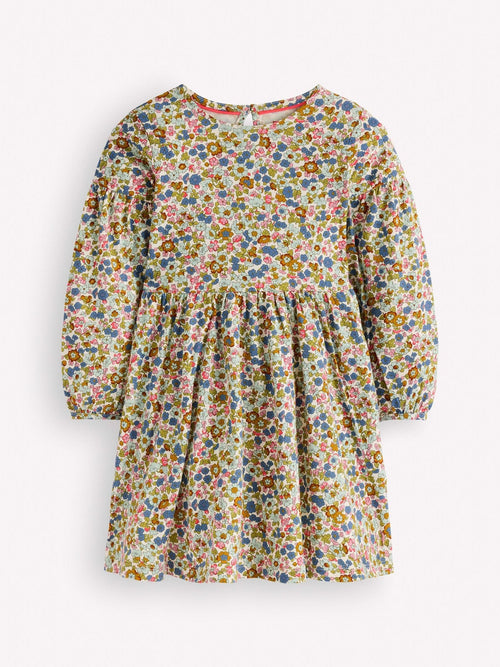 Dsiney Kidz - Boden Blue Blouson Sleeve Twirly Dress image 1