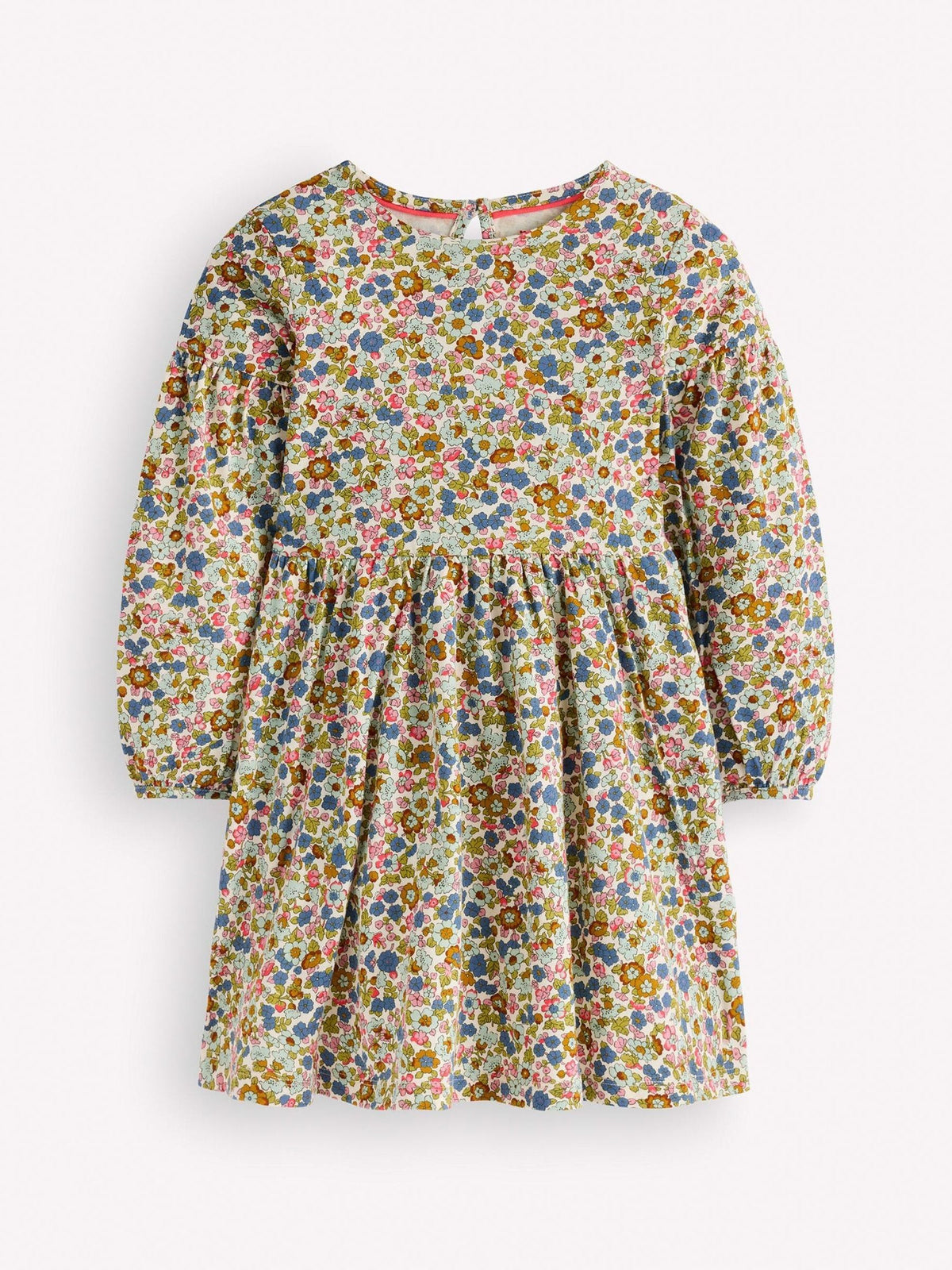 Dsiney Kidz - Boden Blue Blouson Sleeve Twirly Dress image 1