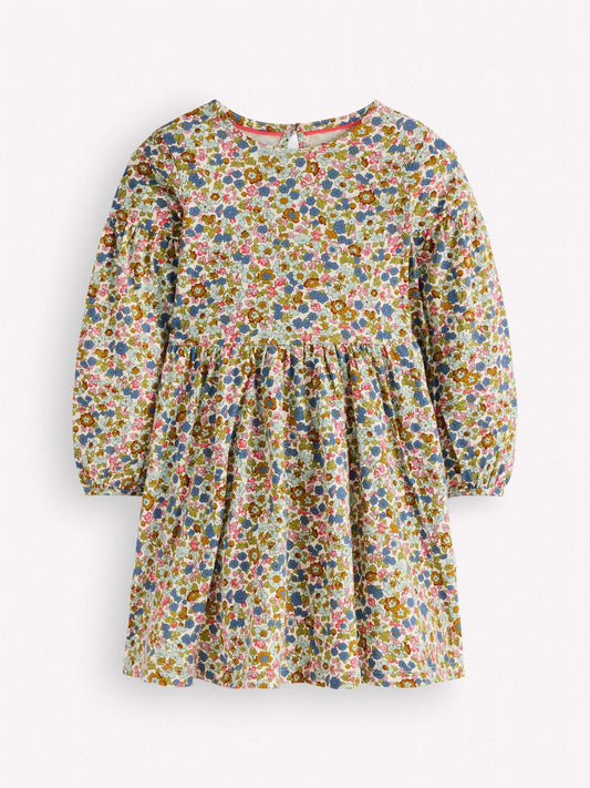 Dsiney Kidz - Boden Blue Blouson Sleeve Twirly Dress image 1
