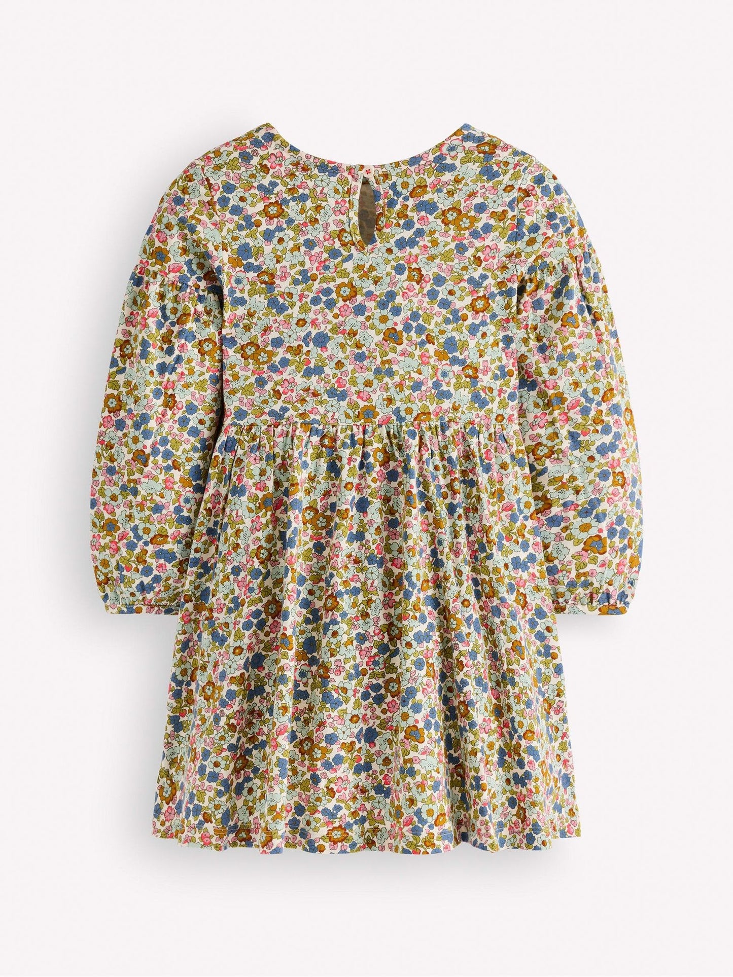 Dsiney Kidz - Boden Blue Blouson Sleeve Twirly Dress image 2