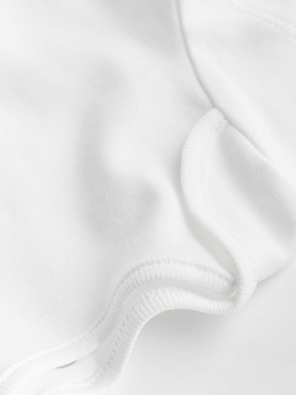 White Essential 5 Pack Short Sleeve Bodysuits image 5