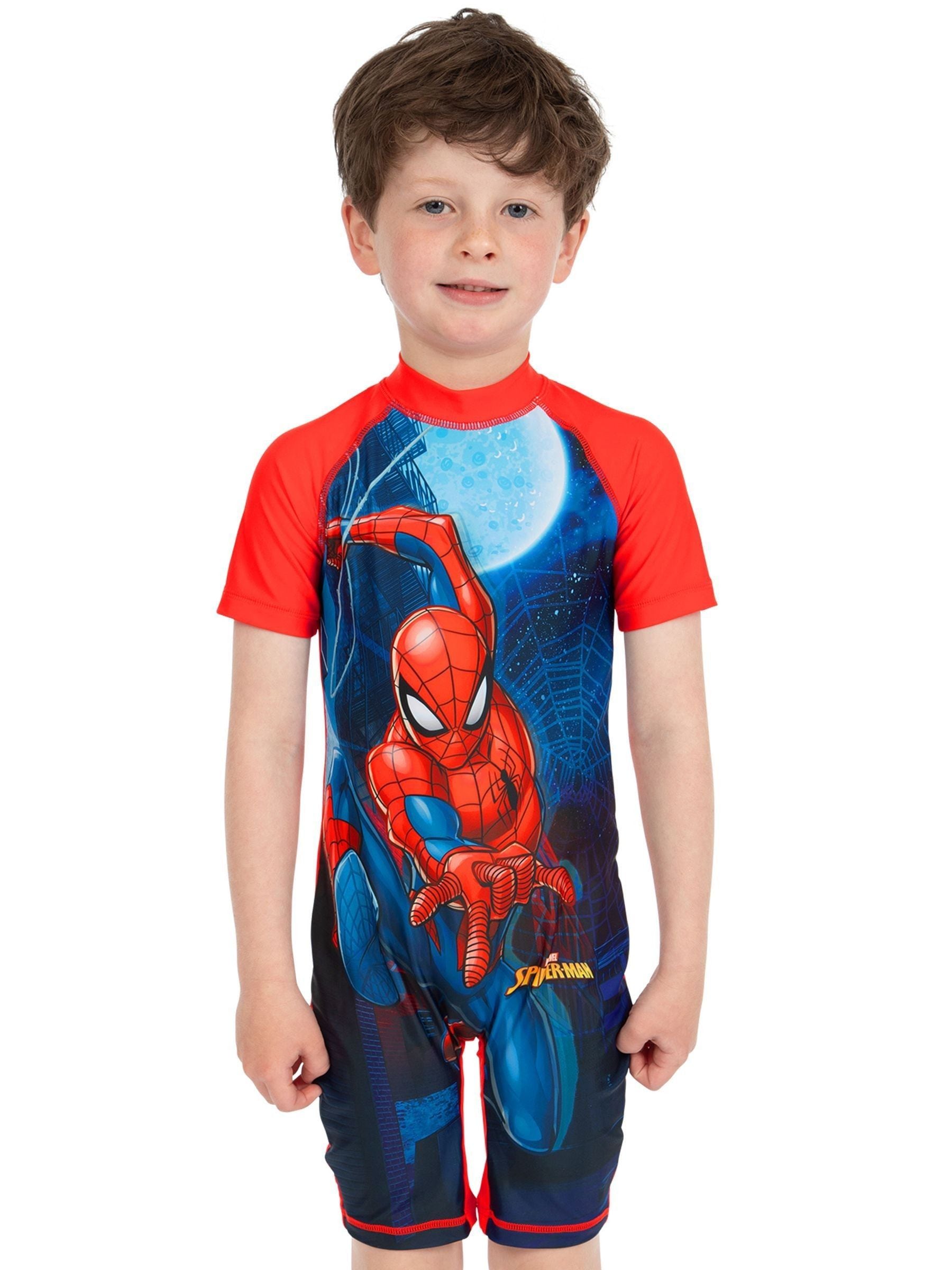 Character Blue Spider-Man Swim Wetsuit image 3
