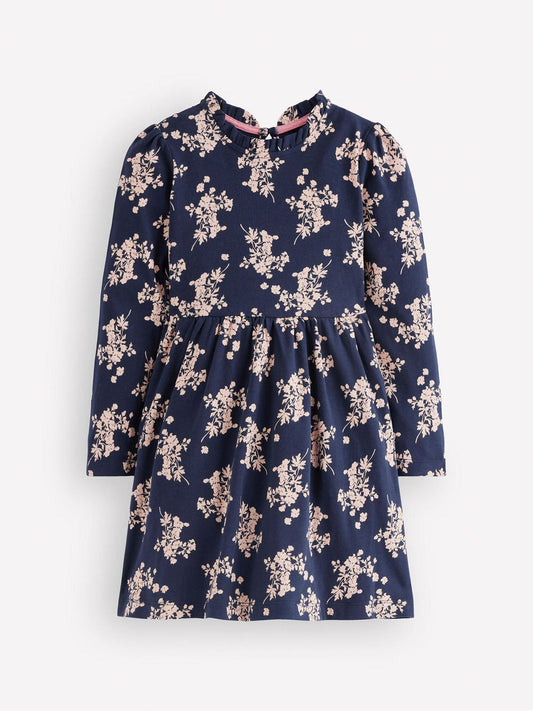 Disney Kidz - Boden Blue Long Sleeve Twirly Dress image 1