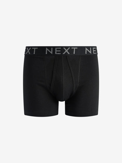 Dsiney Kidz - Black A-Front Cotton Rich Boxers 10 Pack image 2