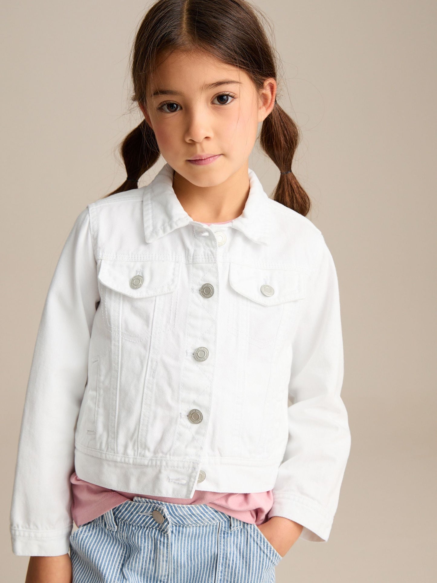 Dsiney Kidz - White Denim Western Jacket (3-16yrs) image 1
