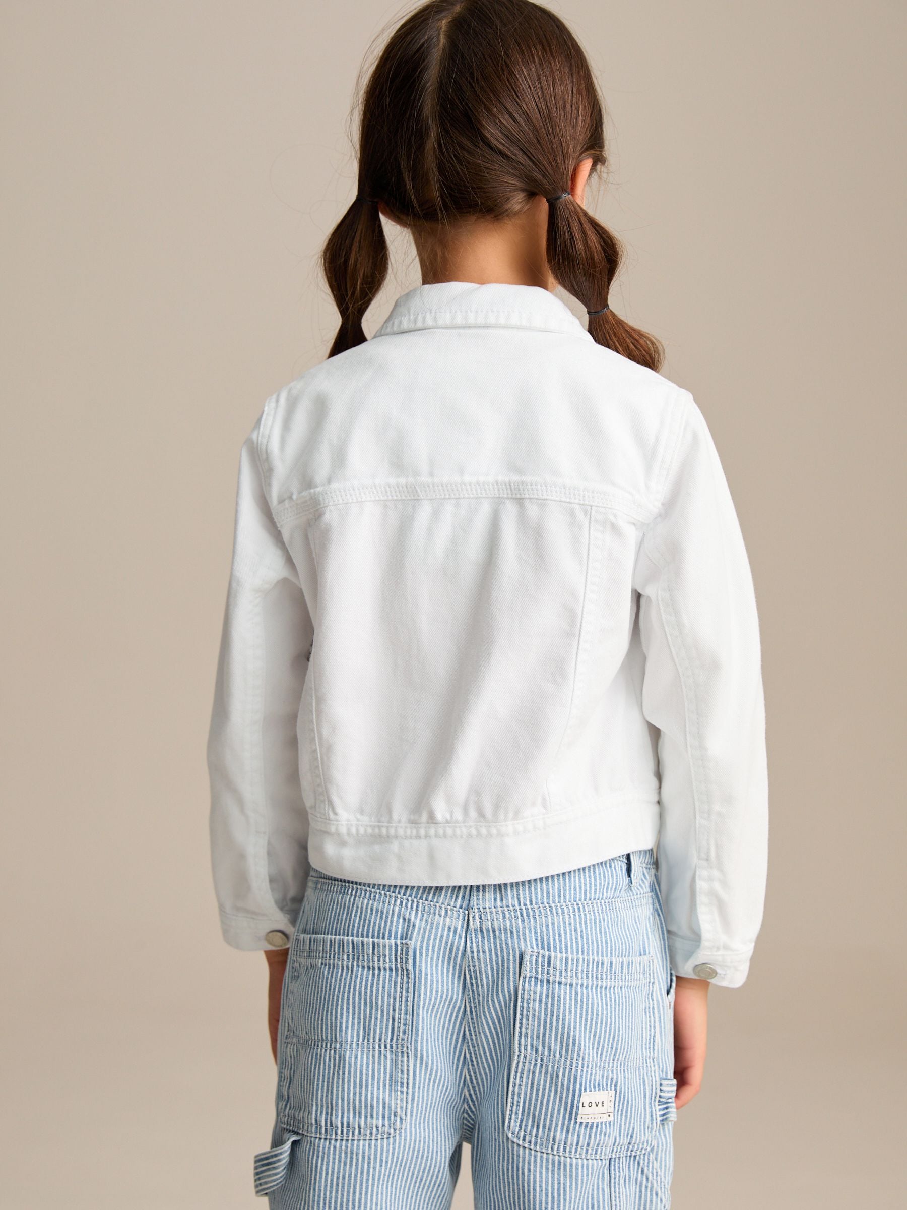 Dsiney Kidz - White Denim Western Jacket (3-16yrs) image 2