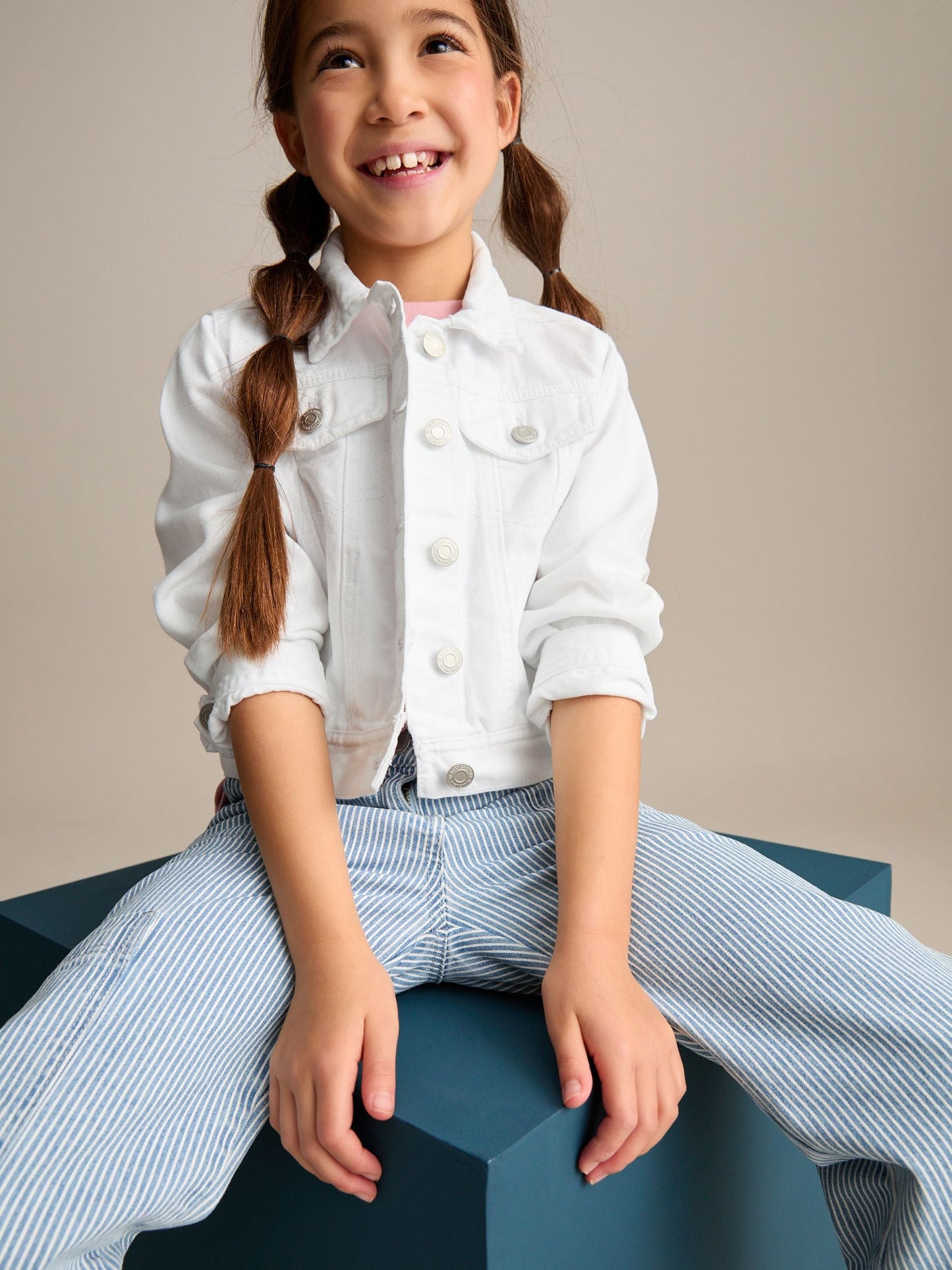 Dsiney Kidz - White Denim Western Jacket (3-16yrs) image 4