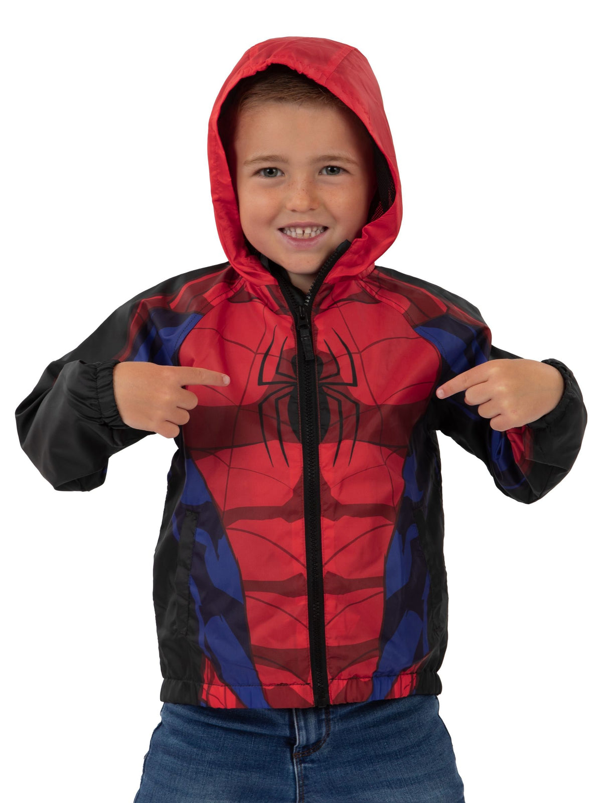 Character Red Marvel Spider-Man Raincoat - image 11