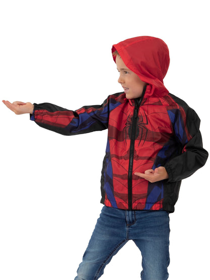Character Red Marvel Spider-Man Raincoat - image 9