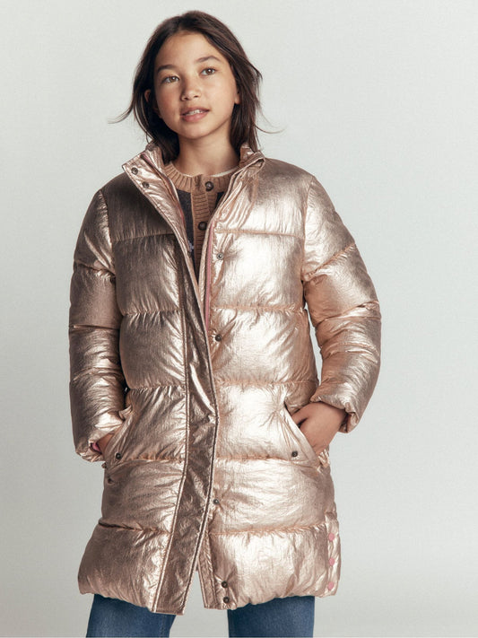 Dsiney Kidz - Boden Gold Longline Padded Coat image 1