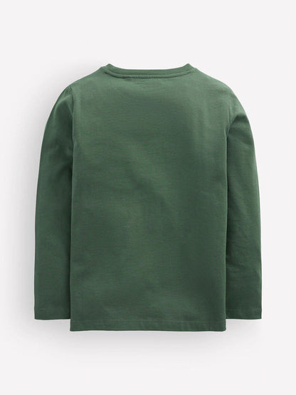 Dsiney Kidz - Boden Green Long Sleeve Glow T-Shirt image 2