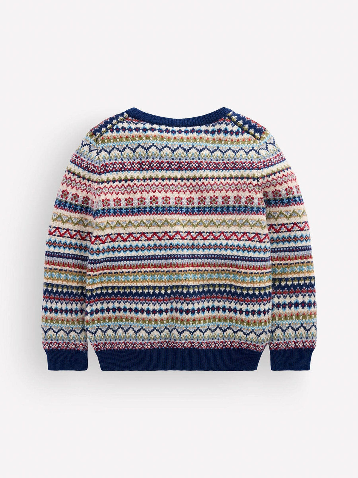 Dsiney Kidz - Boden Blue Fair Isle Jumper image 2