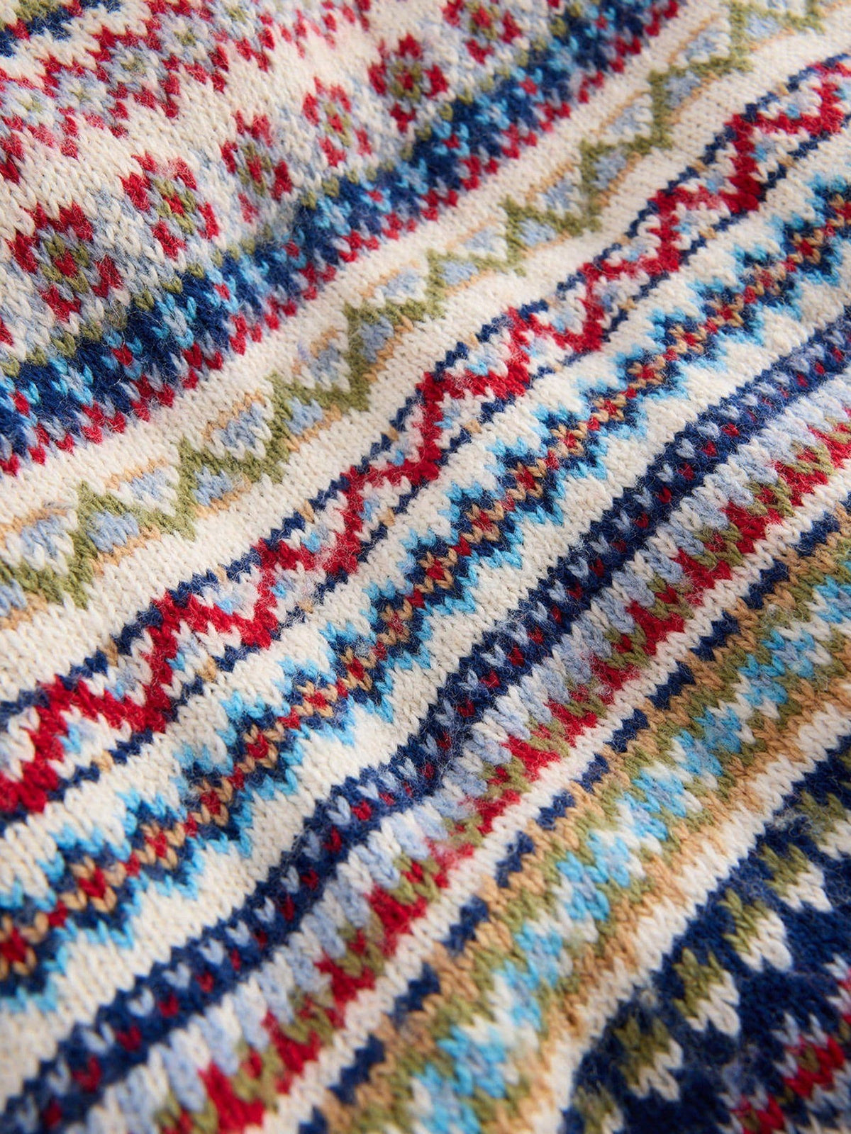 Dsiney Kidz - Boden Blue Fair Isle Jumper image 3